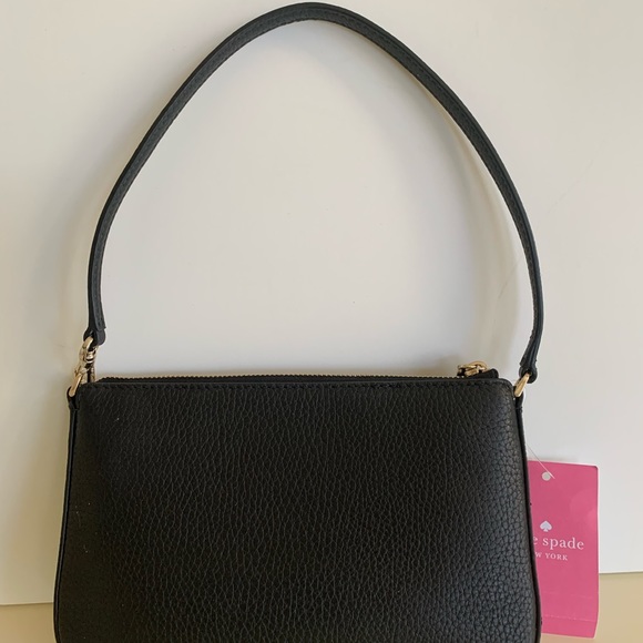 KATE SPADE LEILA PEBBLED LEATHER WRISTLET - Picture 5 of 12